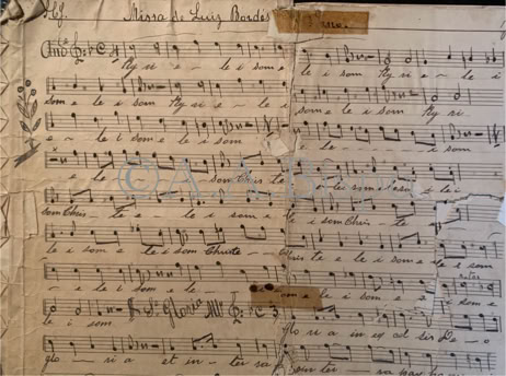 Missa em Fa Maior de Bordese